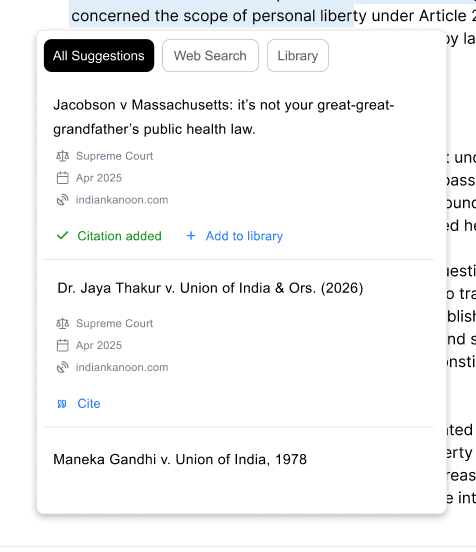 Context-Aware Citation Manager